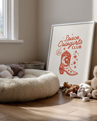 Space Boot Poster Tablosu