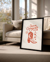 Space Boot Poster Tablosu