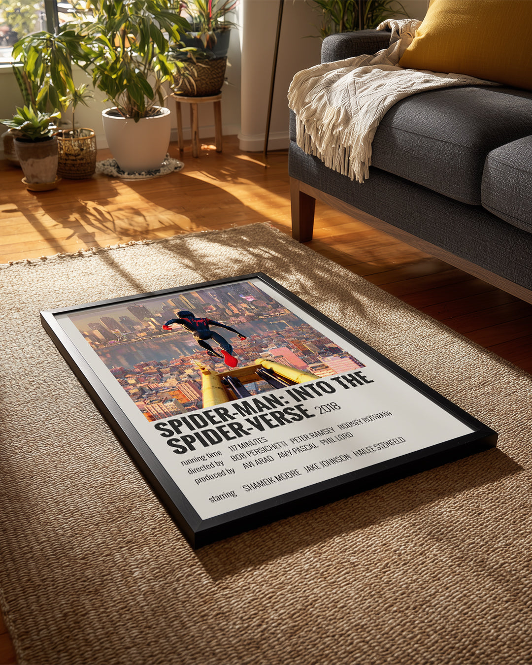 SpiderMan Into The SpiderVerse Poster Tablosu
