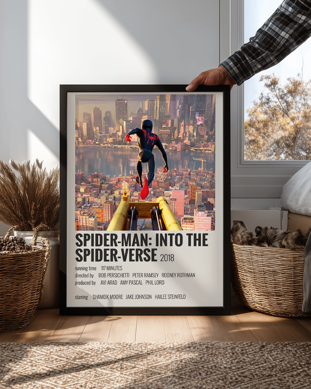 SpiderMan Into The SpiderVerse Poster Tablosu