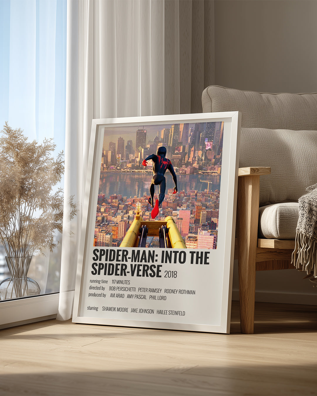 SpiderMan Into The SpiderVerse Poster Tablosu