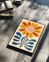 Spiral Bloom Poster Tablosu