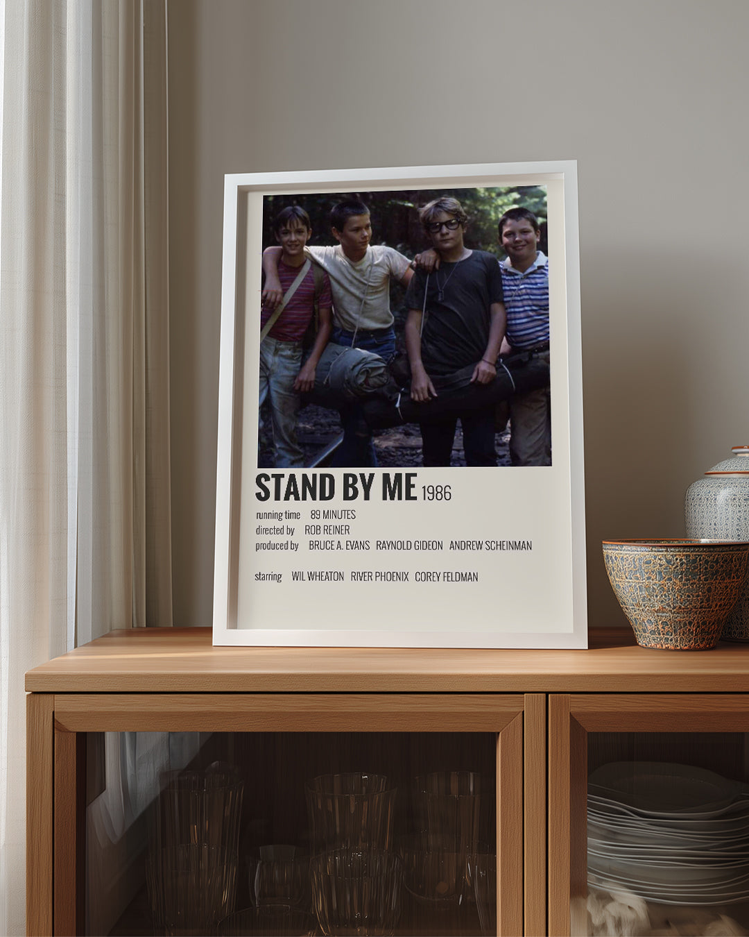 Stand By Me Poster Tablosu