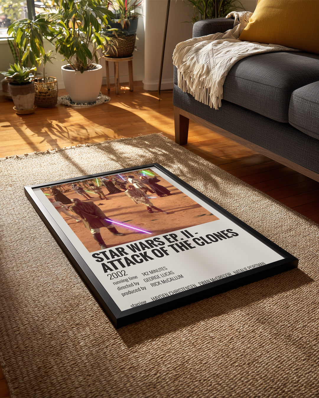 Star Wars Ep II Attack Of The Clones Poster Tablosu
