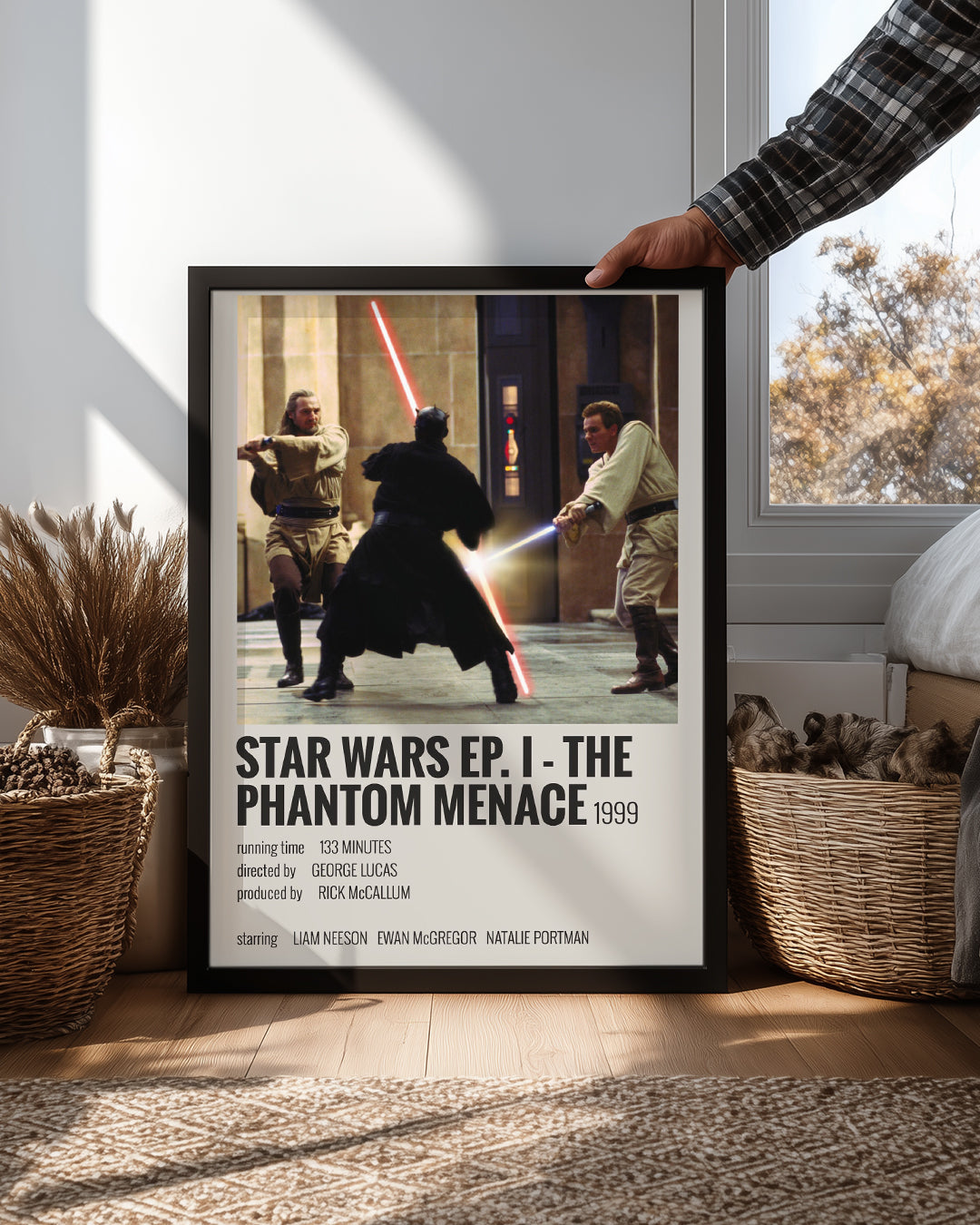 Star Wars Ep I The Phantom Menace Poster Tablosu
