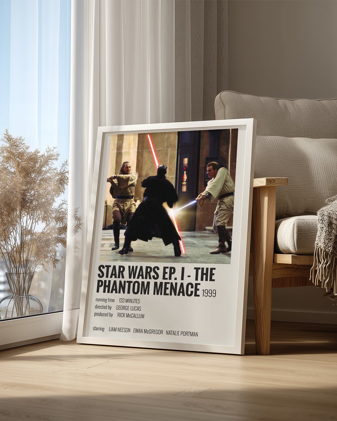 Star Wars Ep I The Phantom Menace Poster Tablosu