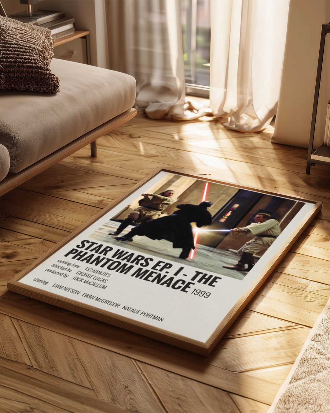 Star Wars Ep I The Phantom Menace Poster Tablosu