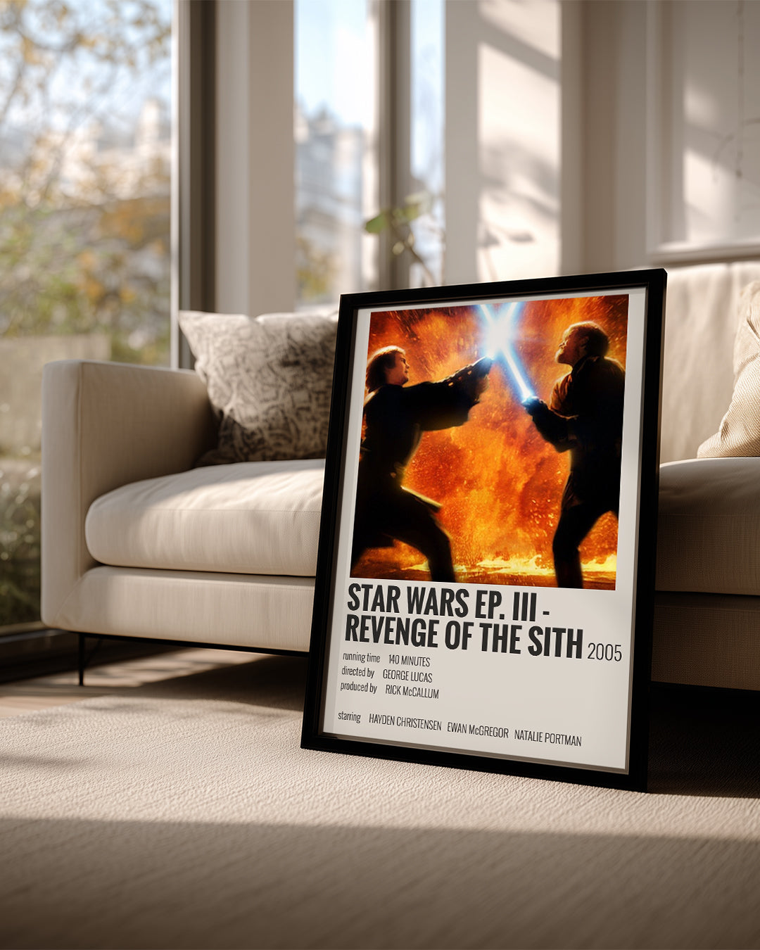 Star Wars Ep Iii Revenge Of The Sith Poster Tablosu