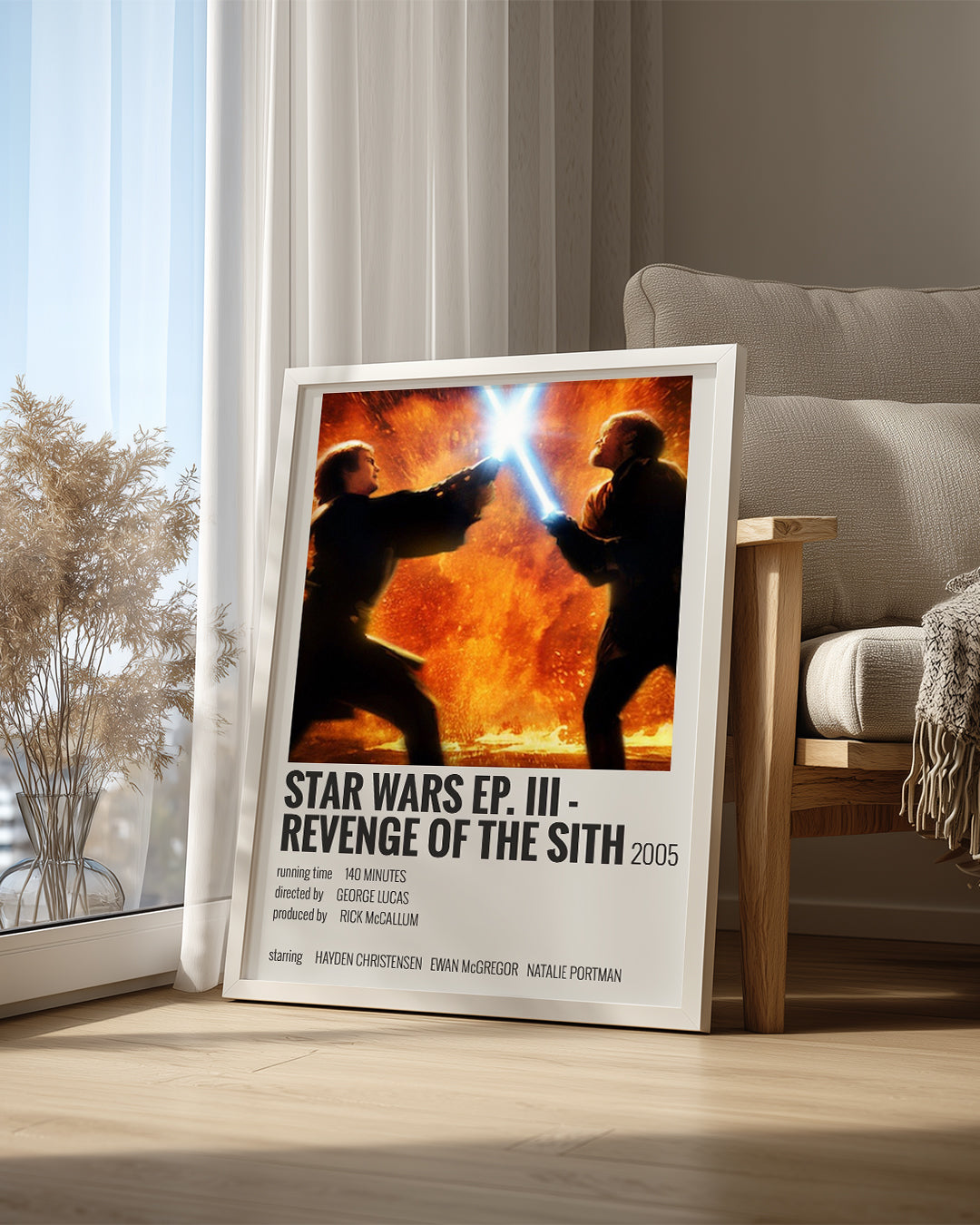 Star Wars Ep Iii Revenge Of The Sith Poster Tablosu