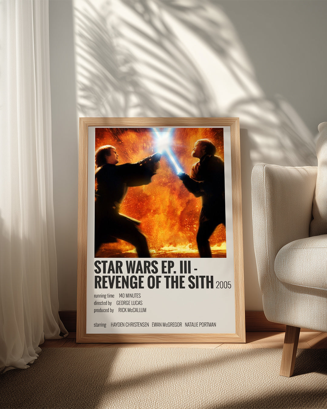 Star Wars Ep Iii Revenge Of The Sith Poster Tablosu