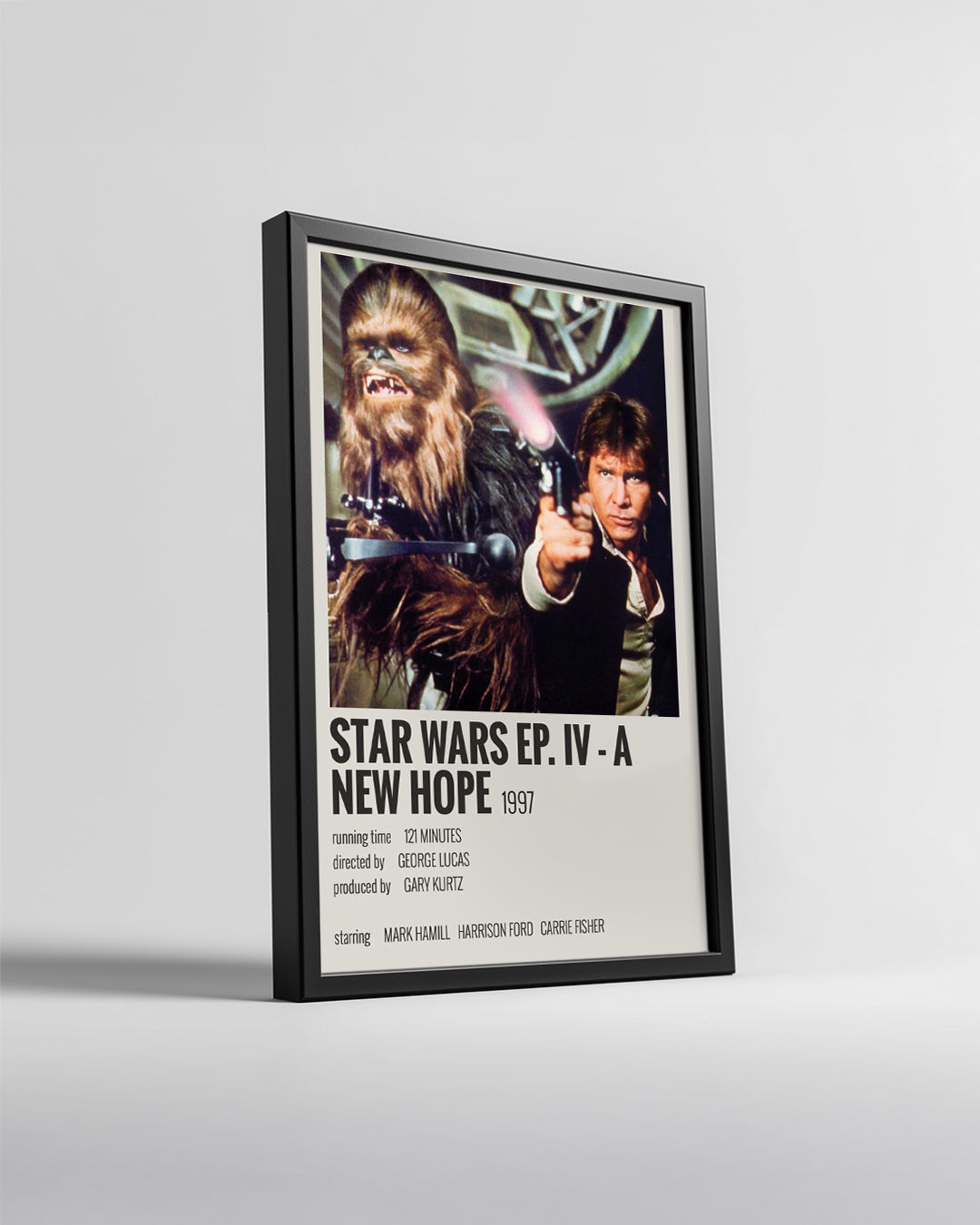 Star Wars Ep Iv A New Hope Poster Tablosu