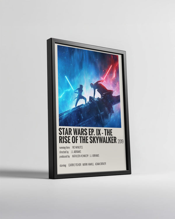 Star Wars Ep Ix The Rise Of The Skywalker Poster Tablosu