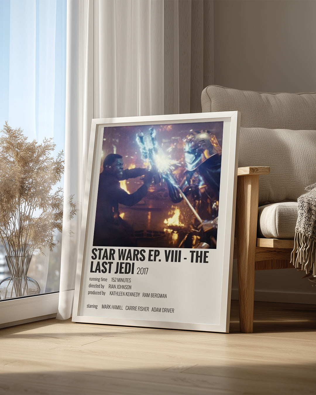 Star Wars Ep VIII The Last Jedi Poster Tablosu