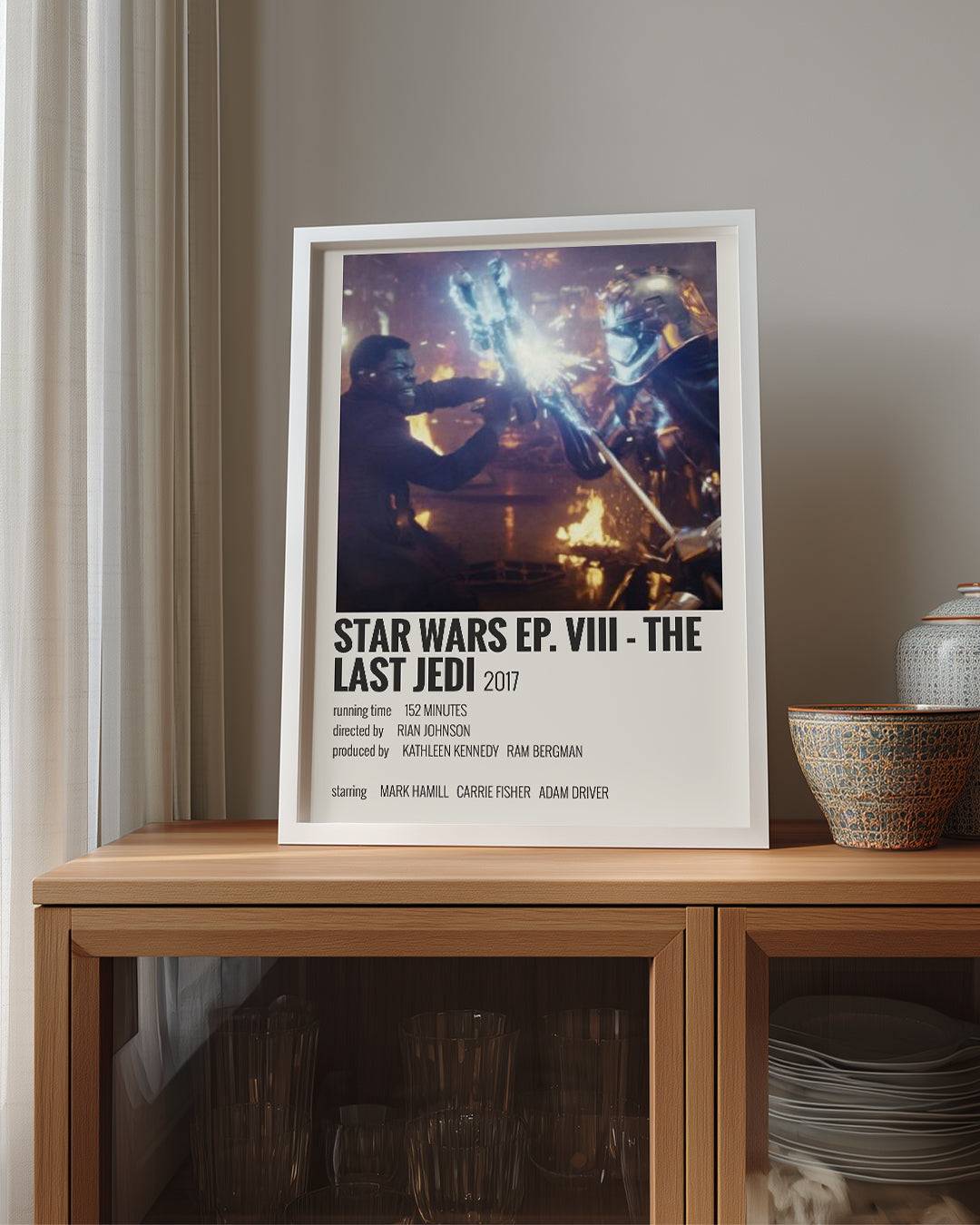 Star Wars Ep VIII The Last Jedi Poster Tablosu