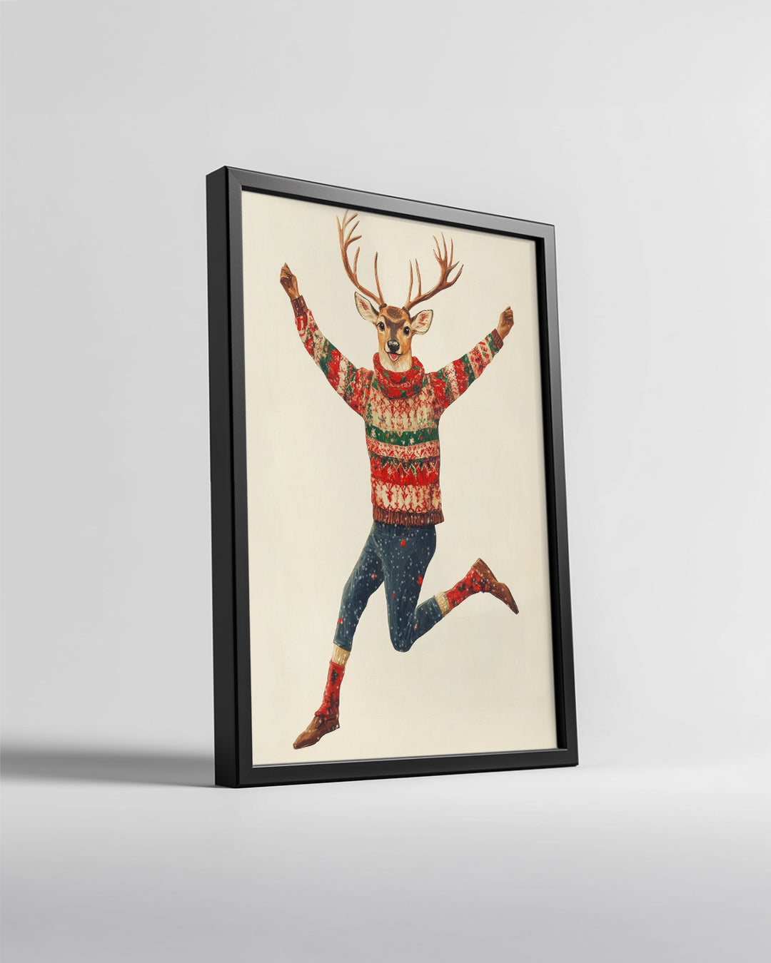 Starry Holiday Night Poster Tablosu