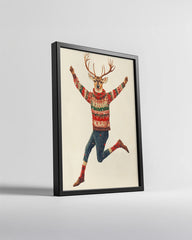 Starry Holiday Night Poster Tablosu