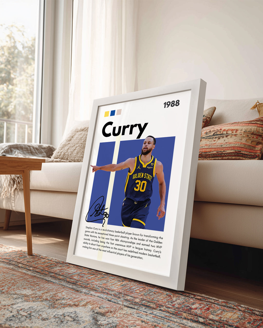 Stephen Curry 1988 Poster Tablosu