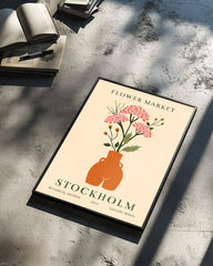 Stockholm Vase Poster Tablosu