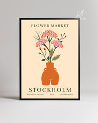 Stockholm Vase Poster Tablosu