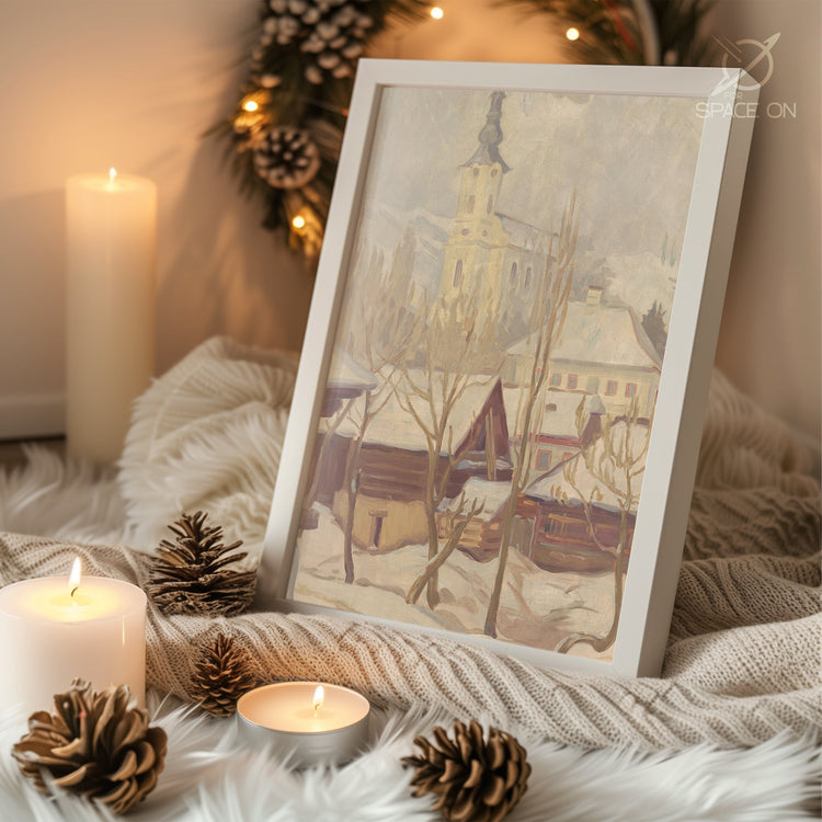 Stocking Hung Care Poster Tablosu