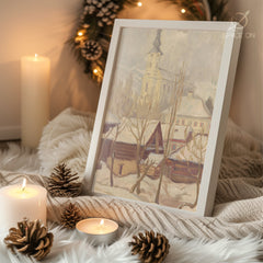 Stocking Hung Care Poster Tablosu