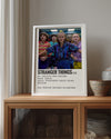 Stranger Things Poster Tablosu