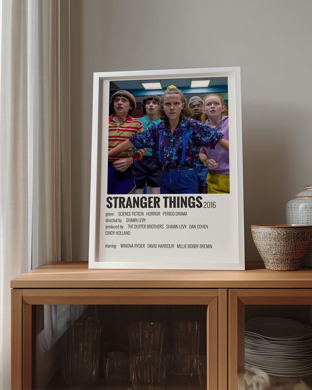 Stranger Things Poster Tablosu