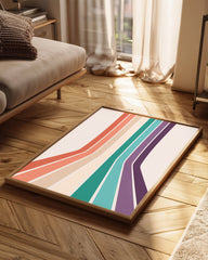 Stripe Road Poster Tablosu