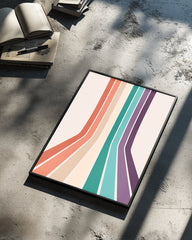 Stripe Road Poster Tablosu