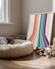 Stripe Road Poster Tablosu