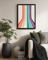 Stripe Road Poster Tablosu