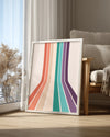 Stripe Road Poster Tablosu