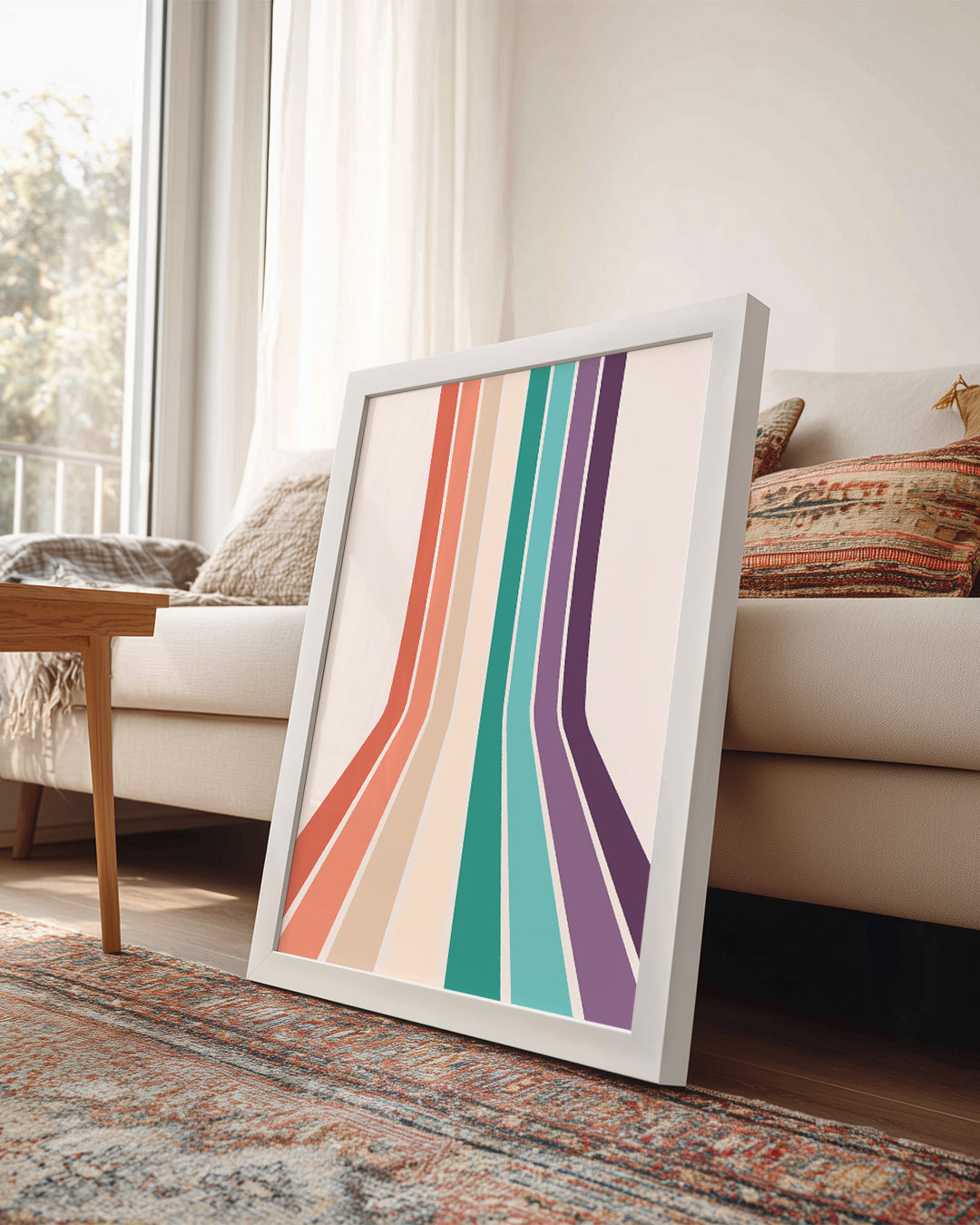 Stripe Road Poster Tablosu