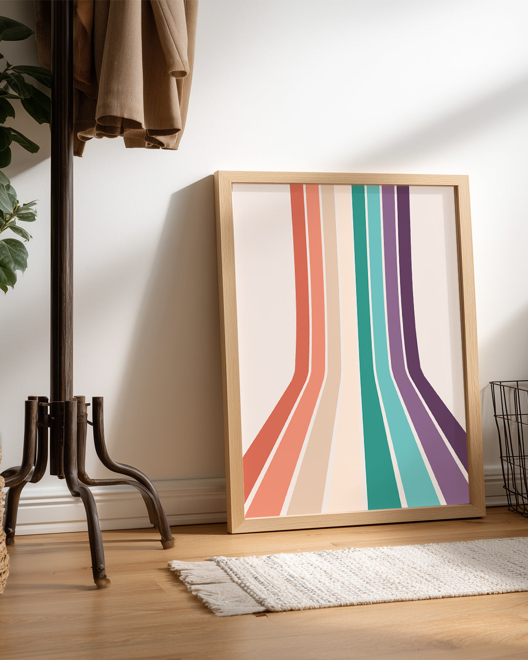 Stripe Road Poster Tablosu