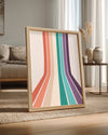 Stripe Road Poster Tablosu
