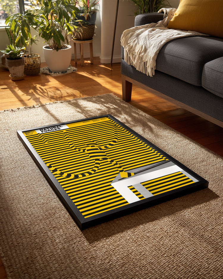 Striped Force Poster Tablosu