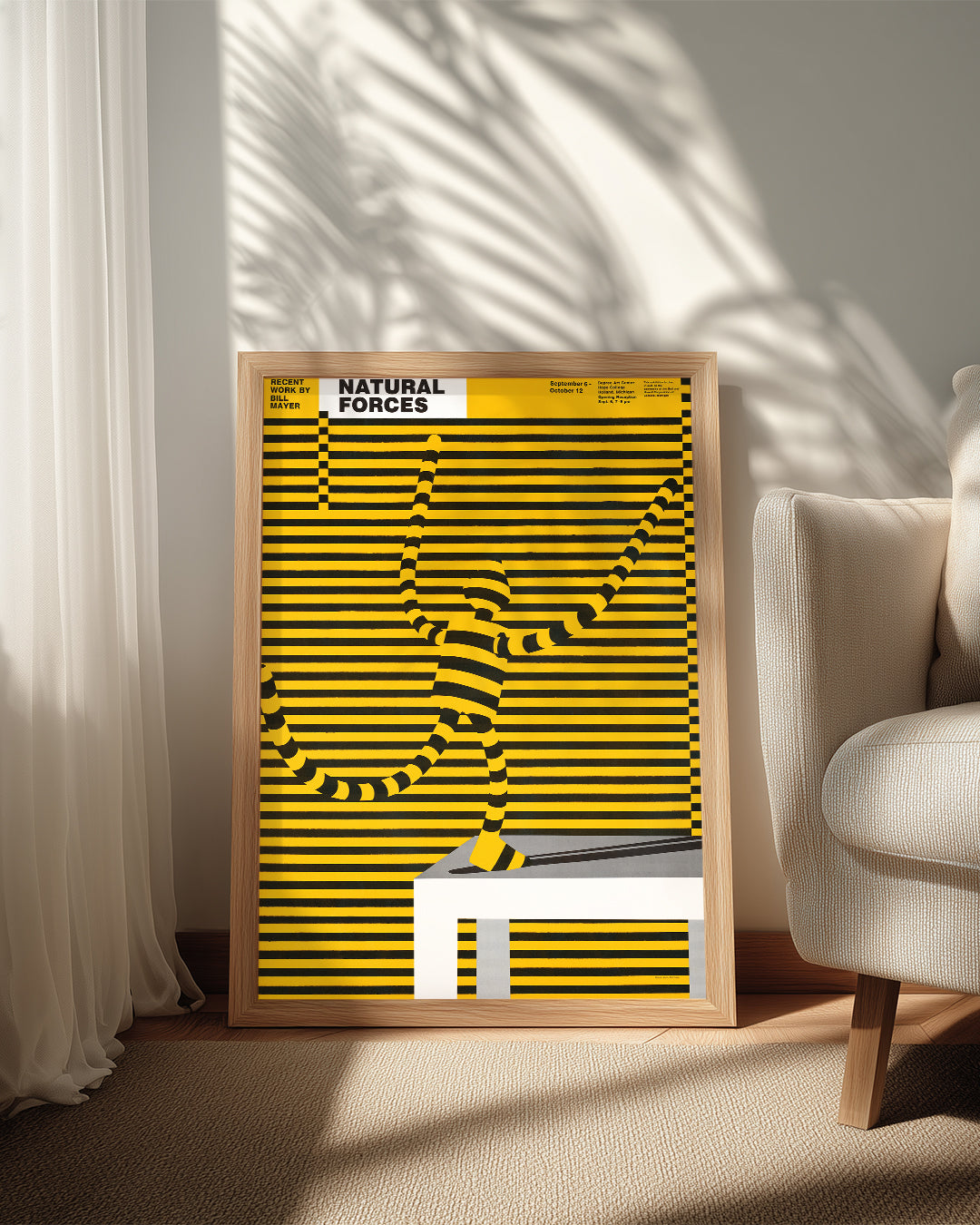 Striped Force Poster Tablosu