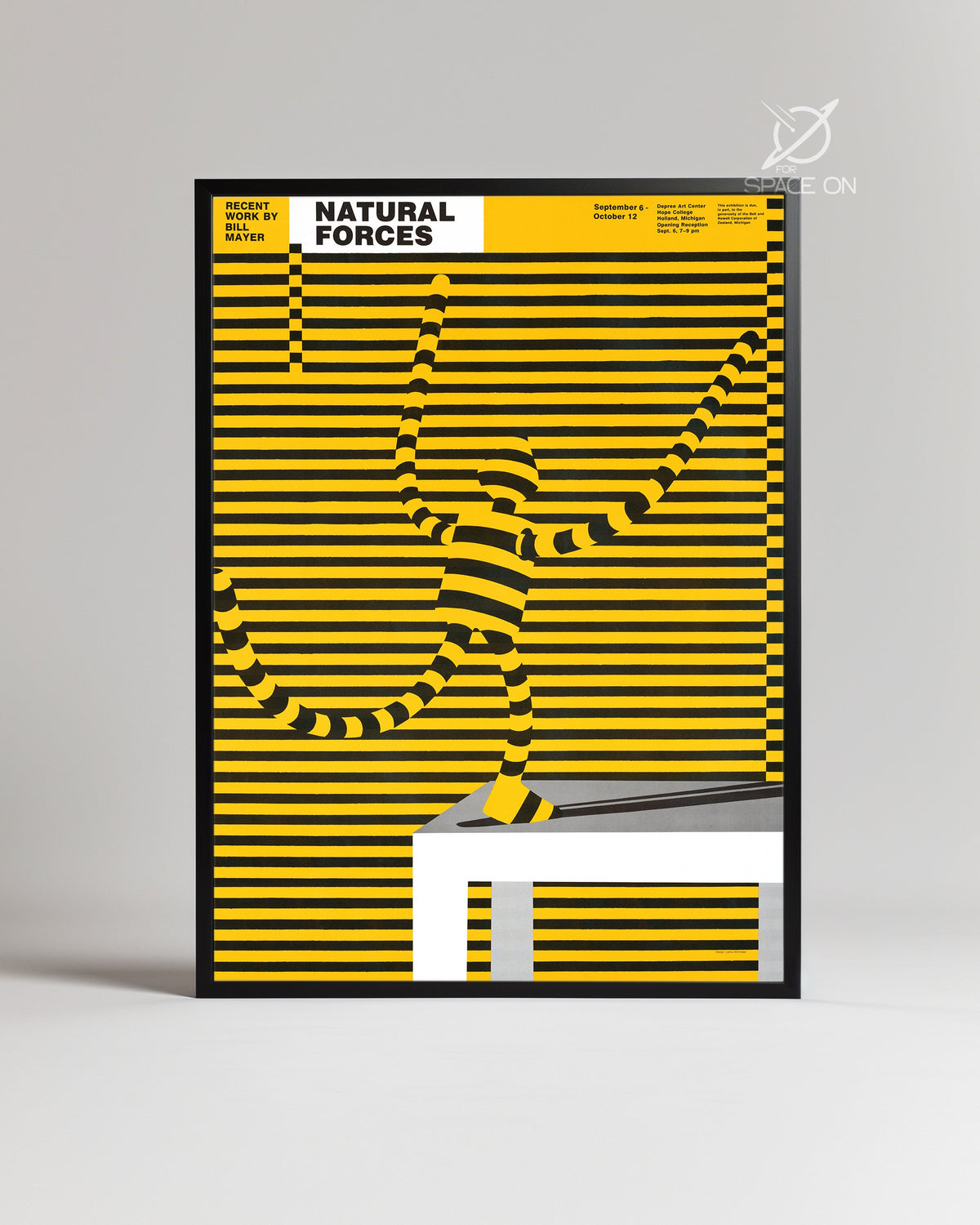 Striped Force Poster Tablosu