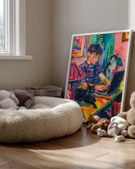 Study Cats Poster Tablosu