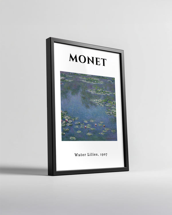 Su Lilileri - Claude Monet - 1907 Poster Tablosu