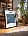 Su Lilileri - Claude Monet - 1907 Poster Tablosu