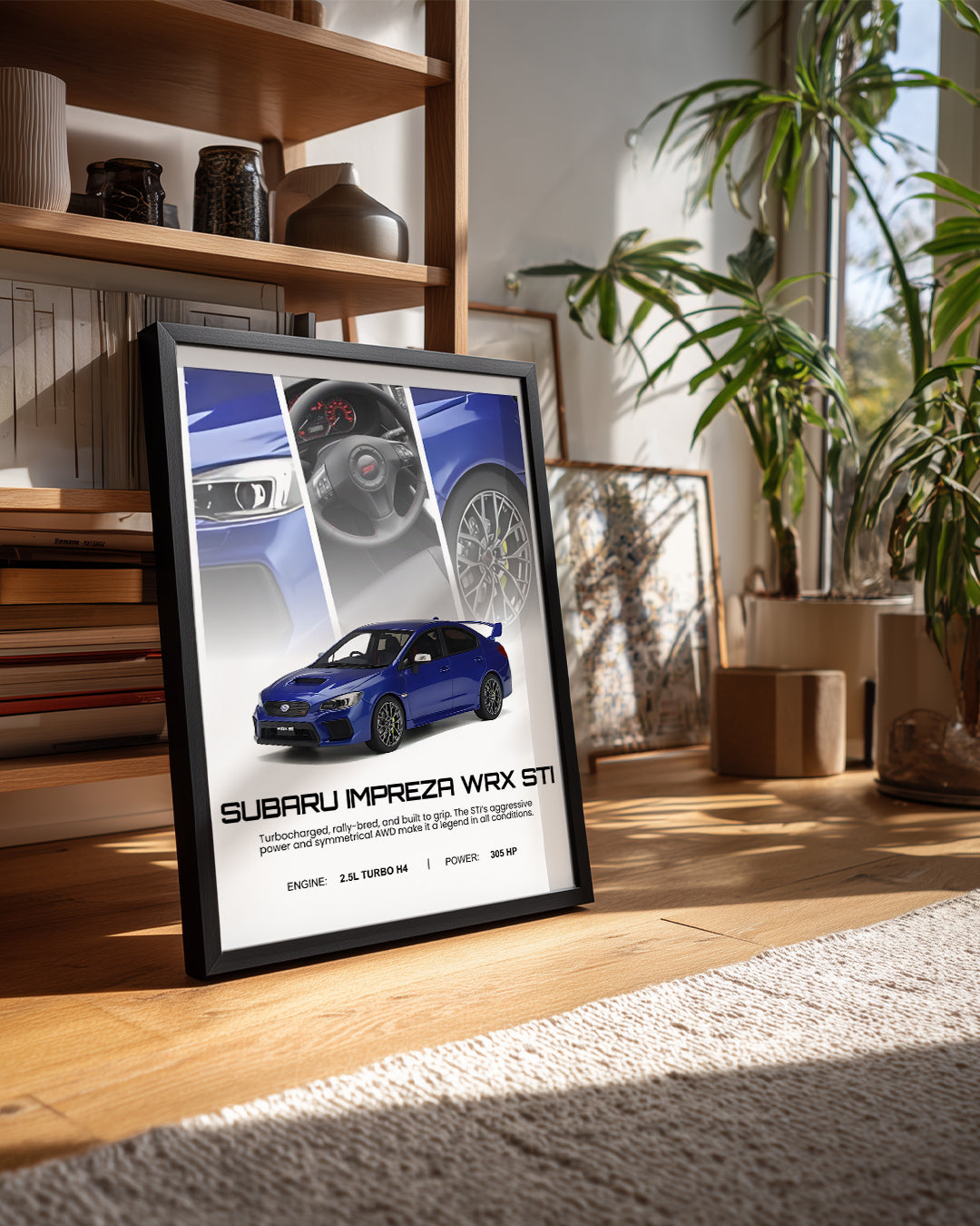 Subaru Impreza WRX STI Poster Tablosu