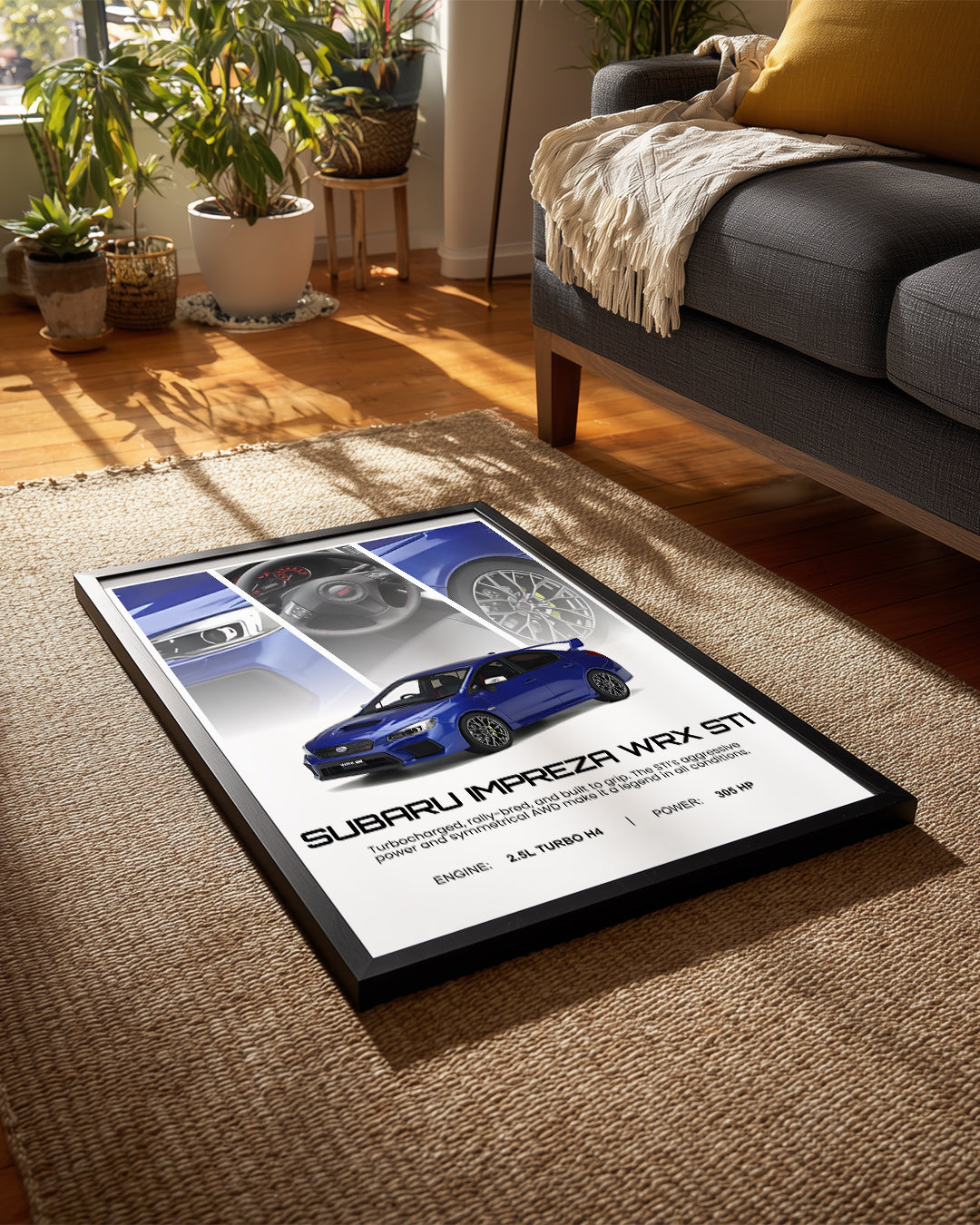 Subaru Impreza WRX STI Poster Tablosu