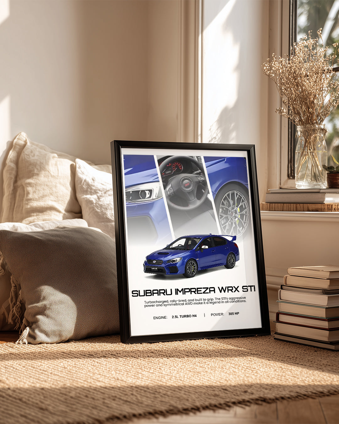 Subaru Impreza WRX STI Poster Tablosu