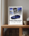 Subaru Impreza WRX STI Poster Tablosu