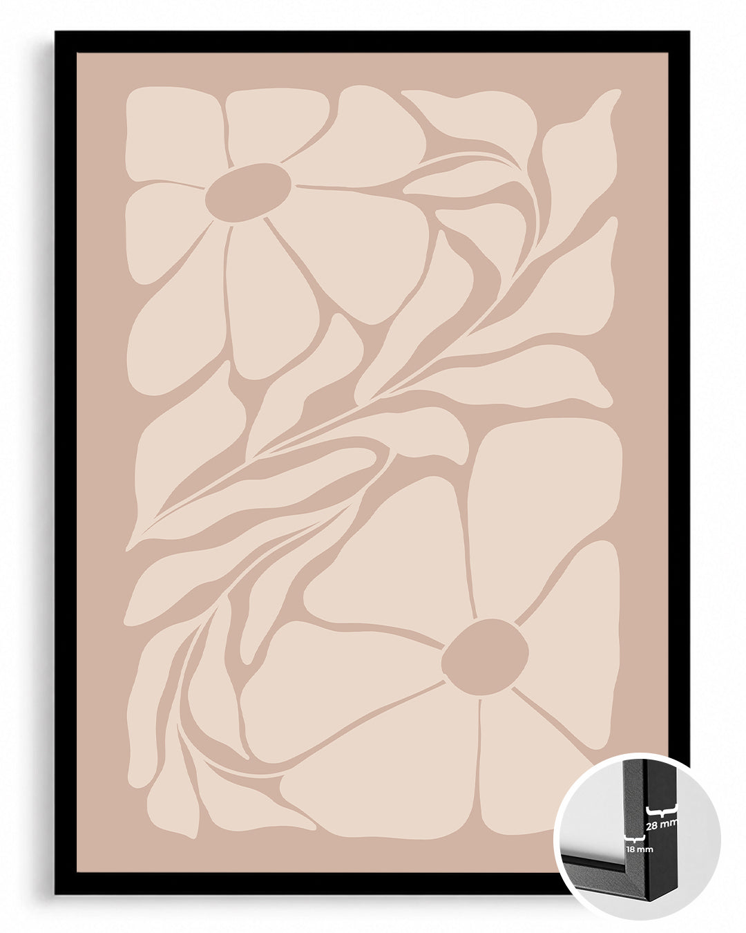 Subtle Swirl Poster Tablosu