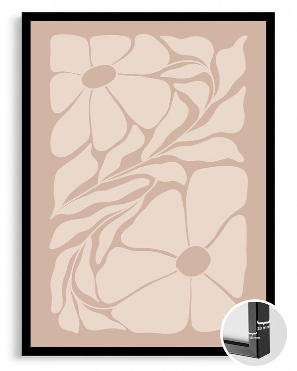 Subtle Swirl Poster Tablosu