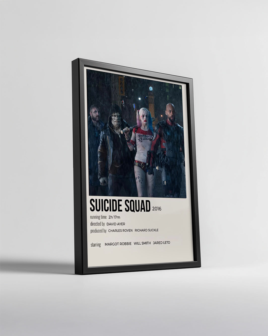 Suicide Squad Poster Tablosu