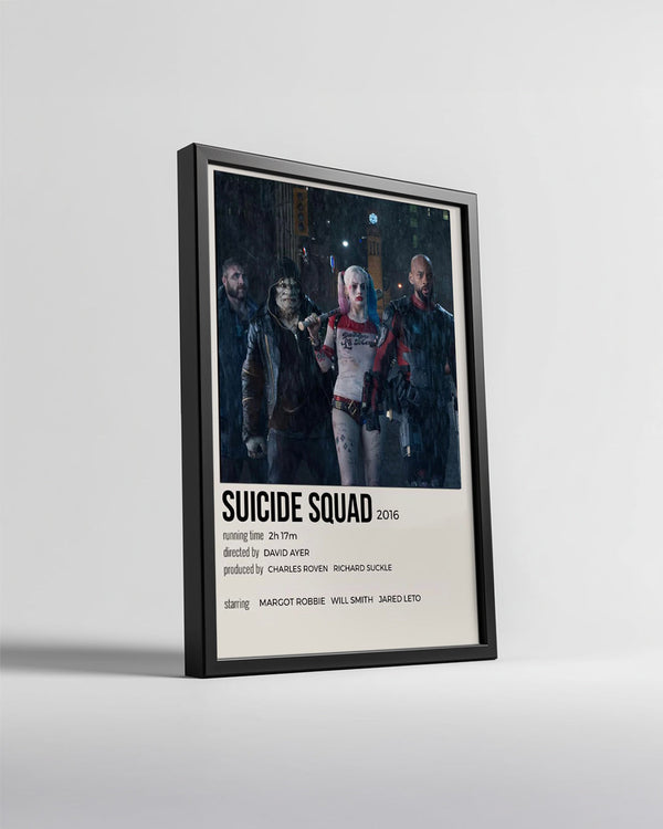 Suicide Squad Poster Tablosu
