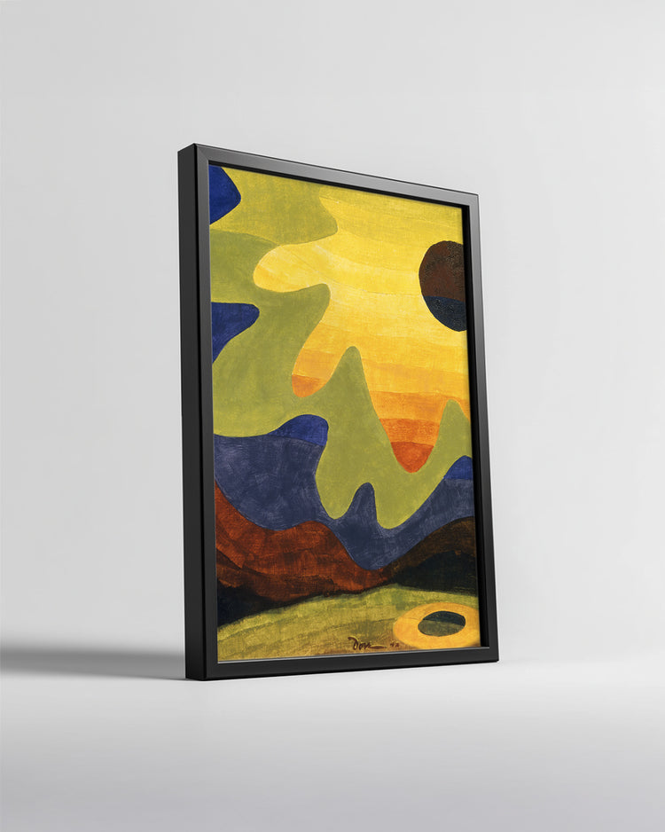 Sun Abstract Poster Tablosu